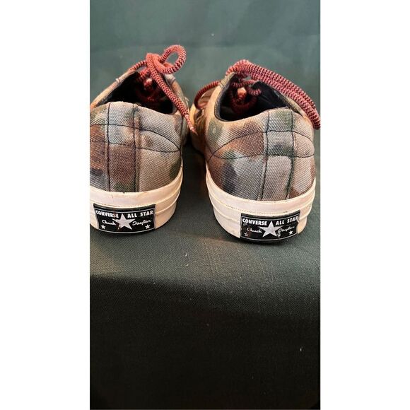 CONVERSE ONE STAR 74 CAMO BLACK EGRET SNEAKERS 152665C US SZ 8 DUST BAG - Picture 6 of 12